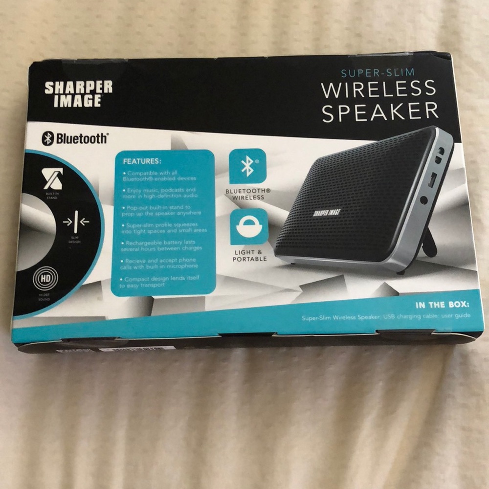 Sharper image speaker
